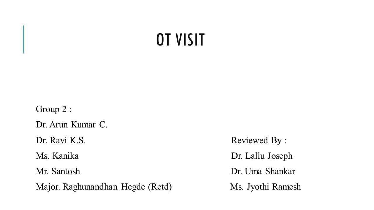 OT Visit